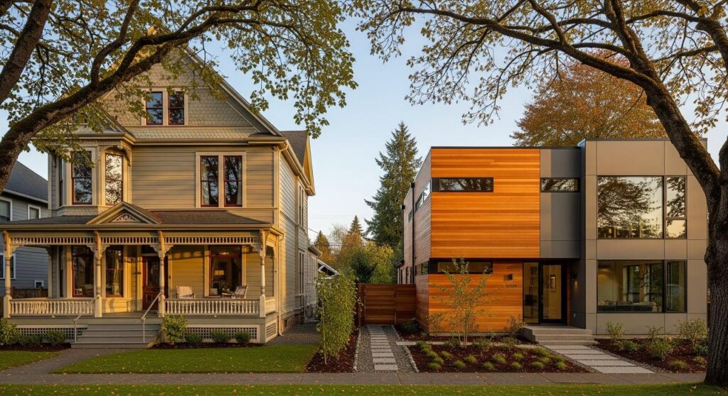 Comparing Homes Built 50 Years Apart